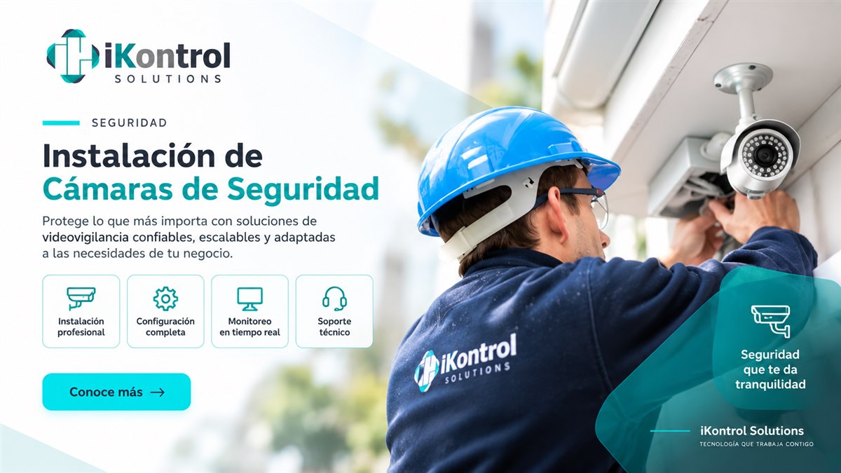 Imagen promocional de Instalación de cámaras