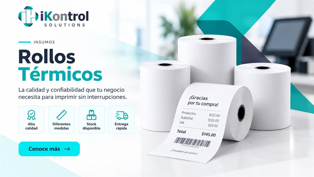 Imagen promocional de Rollos térmicos